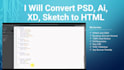 do PSD to HTML responsive bootstrap with sass CSS