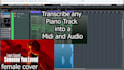 transcribe any piano audio track into midi