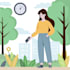 do flat style illustration , vector illustration, clean