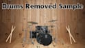 remove drums from any song