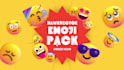 creative custom emoji, emote or animated emoji for you