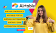 setup airtable interface, airtable portal, automation, airtable CRM