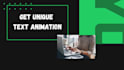 create a amazing text animation for your videos