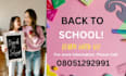 design school, summer camp, educational flyer  grab attention