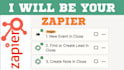 zapier API automations for CRM, ai, zoom API, slack workflows and webhooks