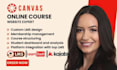 create an engaging online course on canvas lms