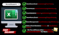 do excel vba, macros, formula and excel dashboard, visualization, etc