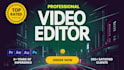 create instagram reels, youtube shorts, tiktok, with effects
