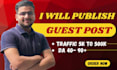 write and publish 5 guest posts on high da sites as a guest post expert
