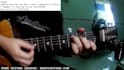 make a basic guitar tutorial for any song