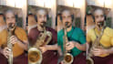 record pro saxophone, clarinet, flute and horn section