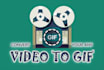 convert video to GIF animation or apng