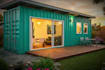 luxury 3d container home, office design, modular house,kiosk