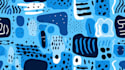make abstract geometric seamless pattern design