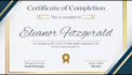 design any professional certificate templates
