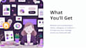 design a clean, modern presentation for business and class