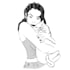 do a gif animated black and white