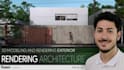 3d modeling and rendering for exterior or interior and smaller scale facades
