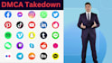 remove leaked, copied, illegal content under dmca takedown claims