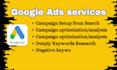 setup your google ads PPC campaign from search