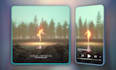 design 3d album cover art, 3d animation loop