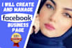 do impressive professional facebook business page creation