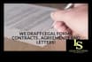 draft legal documents for businesses