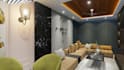 design living room, bedroom and kitchen