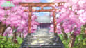 draw animated background for vtuber, streamer, twitch
