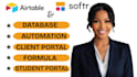 build airtable automation,airtable softr expert,airtable software,client portal