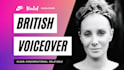 record a female british voiceover