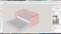 design custom wooden furniture in sketchup