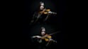 compose the catching strings section using violin and viola