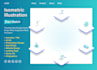 create custom 2d and 3d isometric explainer lottie animation