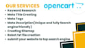 do SEO and speed optimization of opencart store for ranking