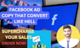 copywrite facebook ad to boost sales