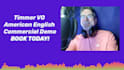 record a friendly american male commercial voice over