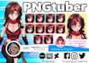 draw pngtuber anime character