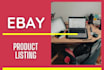 import and list your products on ebay