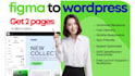 convert figma to elementor or figma to wordpress website