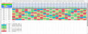 do premium automated shift schedule or rota or roster excel