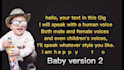 convert your text to a natural human voice using speech