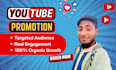 get real views engagement subscribers youtube promotion
