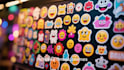 design cute animals emoticon, stickers, character, chibi