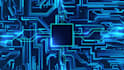 create logo animation on the circuit board
