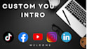 create your intro video