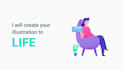 create animated   lottie json, GIF,  for web and apps