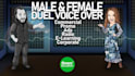 record both male and female voice over