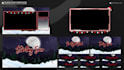 design custom animated stream overlay for twitch or youtube
