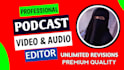 edit, enhance, fix and clean podcast audio